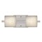 Besa Lighting Paolo Vanity, Stucco, Satin Nickel Finish, 2x5W LED 2WS-7873ST-LED-SN - alternate 1